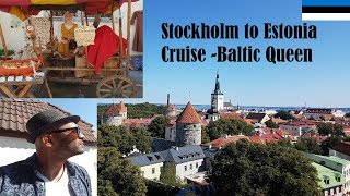 Stockholm–Tallinn cruise  Baltic Queen  Tallink amp Silja Line [upl. by Ociram]