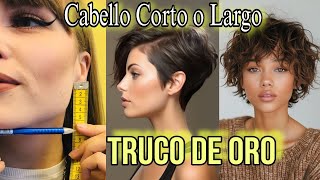 REGLA de ORO para Saber Si usar en Cabello CORTO o LARGO Descubre tu Corte Ideal [upl. by Mad]