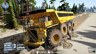 Spintires Mudrunner MOUNT LOGMRE Map unlock Garage unlock amp vehicles unlocking Walkthrough Part 07 [upl. by Postman]