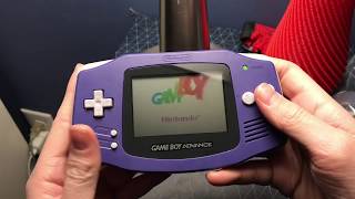 Gameboy Advance in 2020  Unboxing  Gameplay [upl. by Eciuqram314]