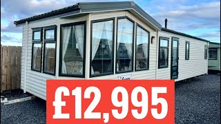 Offsite static caravan for sale Scotland UK double glazed amp central heated Willerby Aspen 37x12 2bed [upl. by Ecallaw693]