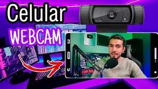 Usa tu CELULAR como WEBCAM  Fácil y Rápido 2024  Android y iPhone 💥 [upl. by Melborn]