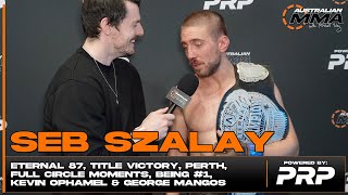 Seb Szalay  Winning The Eternal 145lb Title amp Grand Prix 7000 Freestyle MMA amp Whos Next [upl. by Ellinet554]