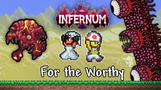 Terraria Veterans vs INFERNUM Wall Of Flesh First Time 2 [upl. by Adiesirb844]