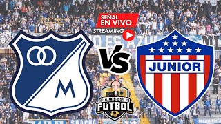 Millonarios 2 vs Junior 0  Fecha 6 Cuadrangulares  Liga I 2024 [upl. by Sinnel209]