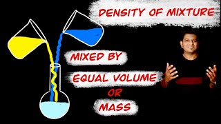 Fluids  3 Density When 2 Liquids are Mixed [upl. by Aerua]