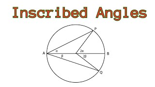 Inscribed Angles Theorems [upl. by Aleik]