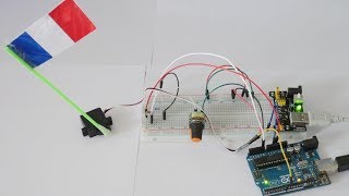 TEASER  SERVO avec ARDUINO  SERVO PILOTE PAR LUMIERE  ROBOTIQUE [upl. by Runkel]