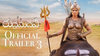 Rudhramadevi Official Trailer 3  Anushka Allu Arjun Rana Gunasekhar [upl. by Anikes]