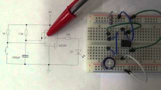 Ensamble de Circuito Monoestable con 555 [upl. by Haissi]