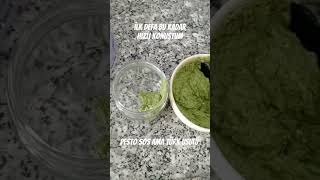 Pesto sos ama Türk usulü Pesto sauce pestosos pesto pestosauce [upl. by Ssepmet596]