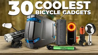 30 Coolest Bicycle Gadgets amp Accessories ▶10 [upl. by Arraic]