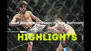 Zabit Magomedsharipov vs Kyle Bochniak FIGHT HIGHLIGHTS [upl. by Harv]