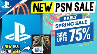 NEW PSN SALE LIVE NOW EARLY SPRING SALE  MASSIVE NEW PSN SALE SOON [upl. by Rammaj]