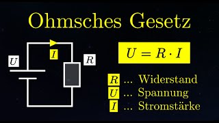 Das Ohmsche Gesetz EINFACH erklärt  Elektrischer Strom 5 von 10 [upl. by Athal]