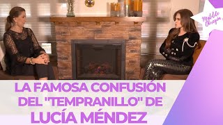 LUCÍA MÉNDEZ y su viral confusión del TEMPRANILLO  Entrevista con Matilde Obregon [upl. by Adahs]