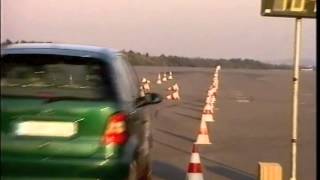 MercedesBenz AClass  TUV Elk Test Video 1997 [upl. by Mountford510]