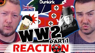 WW2  OverSimplified REACTION  Part 1 [upl. by Enaht]