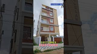 INDEPENDENT FLOOR 2000 SFT DIRECT OWNER 3 BHK FLAT FOR SALE HYDERABAD ELIP PROPERTYflat home sale [upl. by Dania]