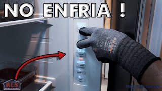 Refrigerador Inverter NO ENFRIA tarjeta o compresor [upl. by Annaicul446]