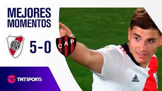 🔥 ¡RIVER GOLEÓ Y QUIERE EL TÍTULO ⚪🔴⚪  River vs Patronato 50  Fecha 20Torneo de la Liga 2021 [upl. by Stahl]