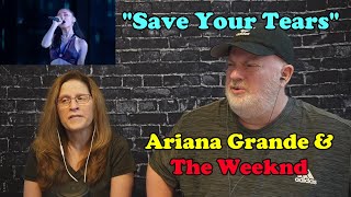 Reaction to Ariana Grande amp The Weeknd quotSave Your Tearsquot [upl. by Slack]