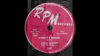 Rosco Gordon  Roscoes Boogie [upl. by Gladine]