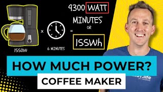 Coffee Maker How Much Power for a Mobile Marine or OffGrid Electrical System [upl. by Netfa958]