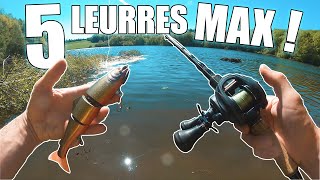 Comment pêcher le brochet du bord avec 5 LEURRES MAXIMUM [upl. by Rehpotsihc869]