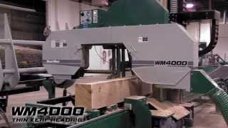 WM4000 Industrial Sawmill  High Production ThinKerf Headrig  WoodMizer [upl. by Maloney605]