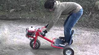 petrol motorised drift trike [upl. by Dorise]