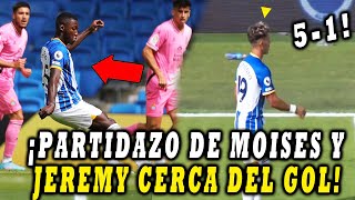 ¡PALIZA DEL BRIGHTON CON LA DUPLA DE ECUADOR MOISES CAICEDO Y JEREMY SARMIENTO VS ESPANYOL AMISTOSO [upl. by Gawain]