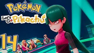 POKÉMON LETS GO PIKACHU  14  LARÈNE DE SAFRANIA  🇫🇷 [upl. by Ainimreh]