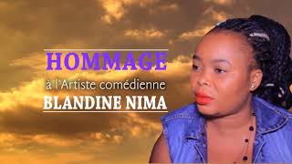 HOMMAGE À L ARTISTE COMEDIENNE BLANDINE NIMA THÉÂTRE CONGOLAIS [upl. by Gefen]