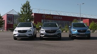 2019 Opel Grandland X vs Crossland X vs Mokka X [upl. by Siron]