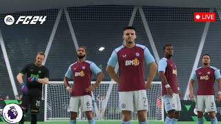 Aston Villa vs Everton McGinn Vs Danjuma💥💥  4K  FC24 VOLTA  IA Leyenda Premier League [upl. by Leuqram]