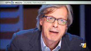 Travaglio amp Sgarbi Otto e Mezzo 15062011 [upl. by Leo523]