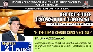 El Precedente Constitucional Vinculante [upl. by Akemaj]