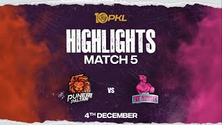 Match Highlights Puneri Paltan vs Jaipur Pink Panthers  December 4  Pro Kabaddi Season 10 [upl. by Meekyh109]