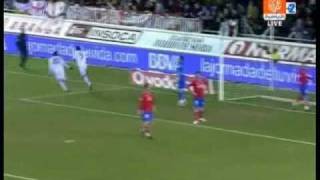 Liga BBVA 0809 Numancia 0 x 2 Real Madrid  Highlights 3112009 [upl. by Uolymme968]