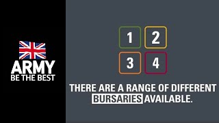 Bursaries in the Army [upl. by Aanas]