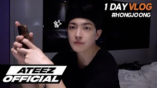 ATEEZ에이티즈 log1DAY VLOG HONGJOONG3 [upl. by Arlie]