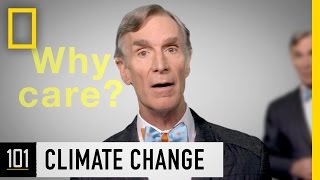 Climate Change 101 with Bill Nye  National Geographic [upl. by Nattirb]