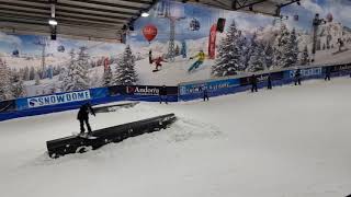 Snowdome Tamworth Snow Park first day after lockdown eased 130421 [upl. by Anegue190]