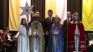 quotDie Heilig´n drei Könige mit ihrem Sternquot Sternsinger der Domsingschule Rottenburg [upl. by Oirromed]