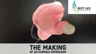 The Making Of An Earmold Impression  Best Life Hearing Center [upl. by Alleynad]