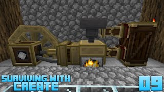 Surviving With Create  E09  Furnace Engine amp Flywheel [upl. by Adnimra]