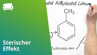 Sterischer Effekt – Einfluss auf den Reaktionsverlauf  Chemie  Organische Stoffverbindungen [upl. by Handbook]