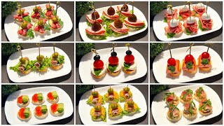 6 Schnelle PartySnacksLeckeres Fingerfood für Silvester Partys amp Buffet [upl. by Idrahs]