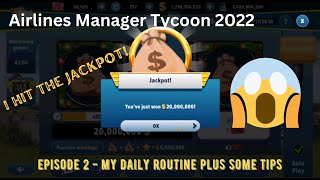 Airlines Manager Tycoon Tutorial on Schedules [upl. by Duntson]